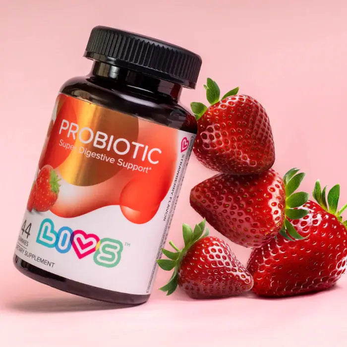 Livs Probiotic Strawberry Flavor 44 Gummies My Store