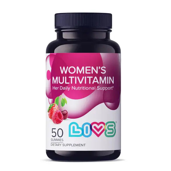 LIVS WOMEN MULTIVITAMIN (50 STRAWBERRY, CHERRY & RASPBERRY ) My Store