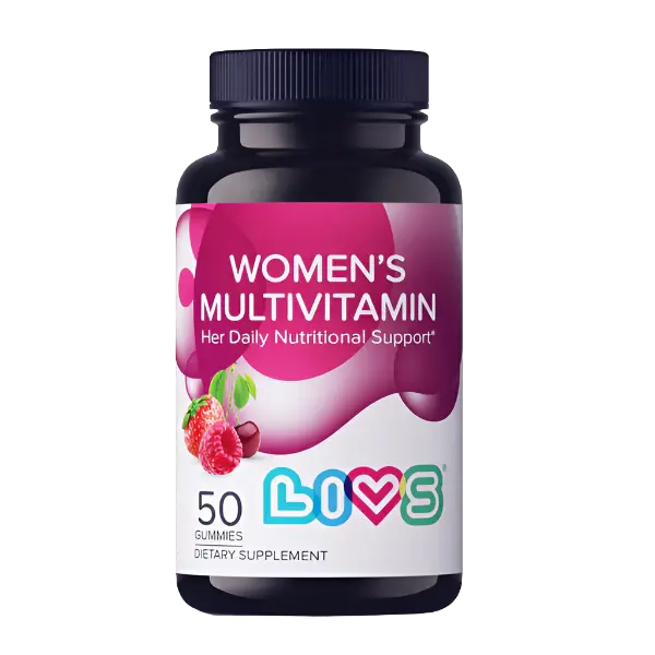 LIVS WOMEN MULTIVITAMIN (50 STRAWBERRY, CHERRY & RASPBERRY ) My Store