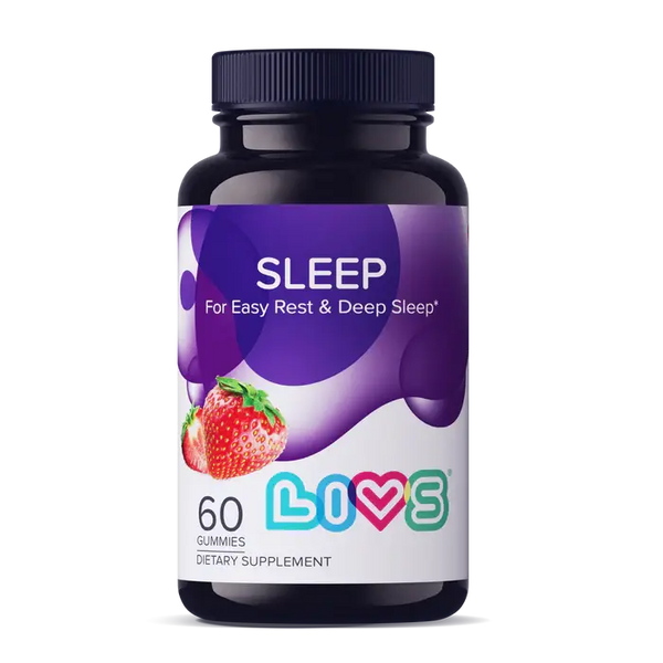 Livs Sleep (Melatonin & Magnesium) Strawberry 60 Gummies My Store