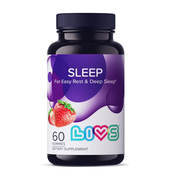 Livs Sleep (Melatonin & Magnesium) Strawberry 60 Gummies My Store